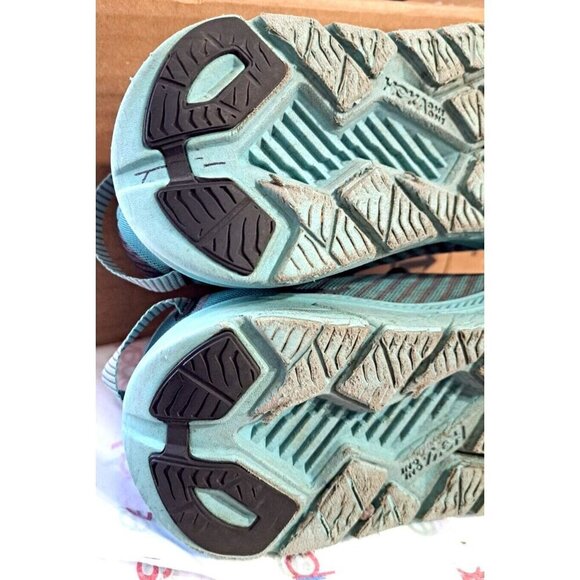 Size 8 - Hoka One One Rincon Gray Aqua - 1102875-CGAS Lowcut Sneakers - Picture 13 of 13